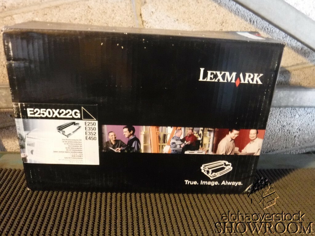 New Sealed Box Genuine OEM Lexmark E250X22G Photoconductor Unit Lexmark