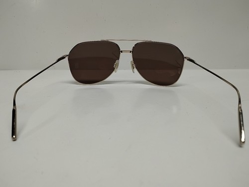 DOLCE & GABBANA Men's Aviator Sunglasses DG2166 488/73 61-14-140 Pale Gold/Brown - Picture 11 of 18