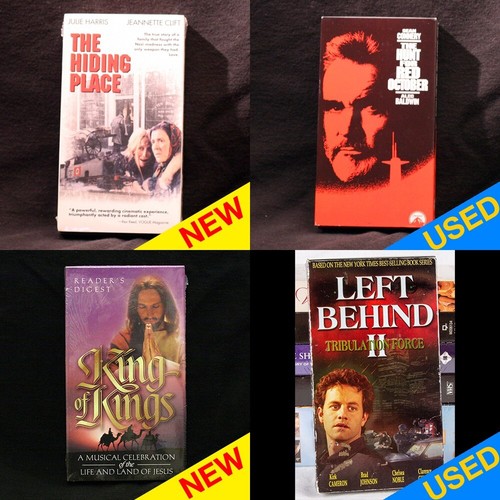 Box of new and used VHS tapes - Picture 6 of 12