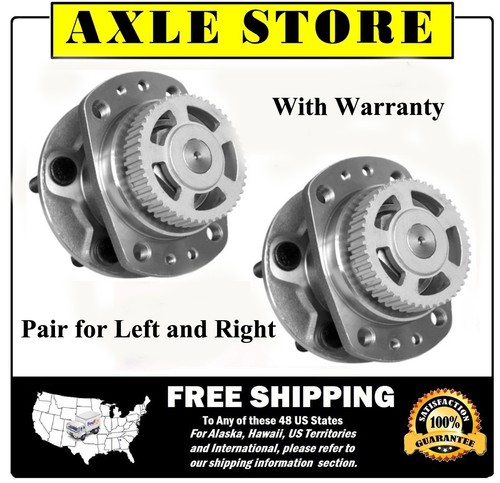 2 Rear Wheel Hub Bearing Assemblies Fit 96-00 Town Country, Caravan, Voyager FWD - Foto 1 di 3