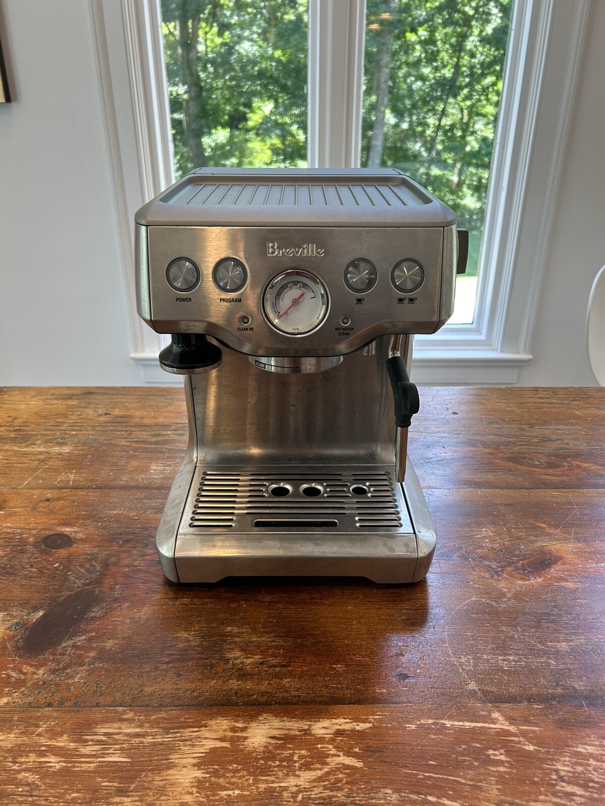 Breville BES840XL Infuser Espresso Machine Silver 21614054371 eBay