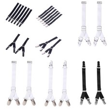 Verstellbare elastischer Strumpfhalter Strapsgürtel Zubehör mit Riemen und Clips