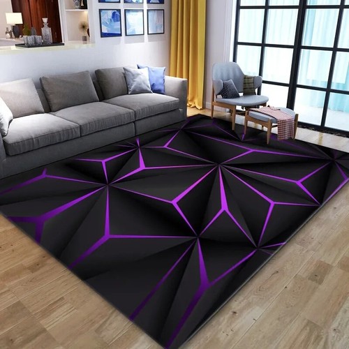 Tappetino soggiorno effetto 3d casa illusione ottica design tappeto camera da letto - Foto 9 di 19