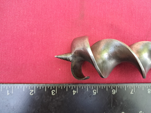 Vintage 2" Gilpins Spiral Auger in Good Used Condition Good Large Example - Picture 3 of 12