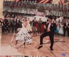 OLIVIA NEWTON JOHN/JOHN TRAVOLTA AUTOGRAPHED 