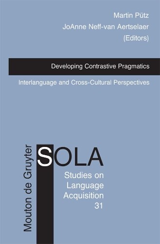 Thumbnail - Martin Pütz Developing Contrastive Pragmatics (gebundene Ausgabe) (us