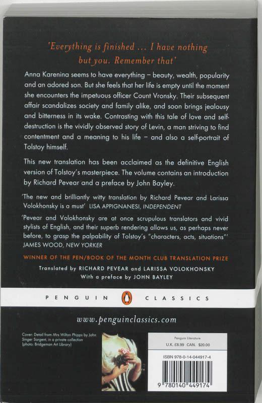 Thumbnail - Anna Karenina | Leo Tolstoy | Taschenbuch | 838 S. | Englisch | 2003