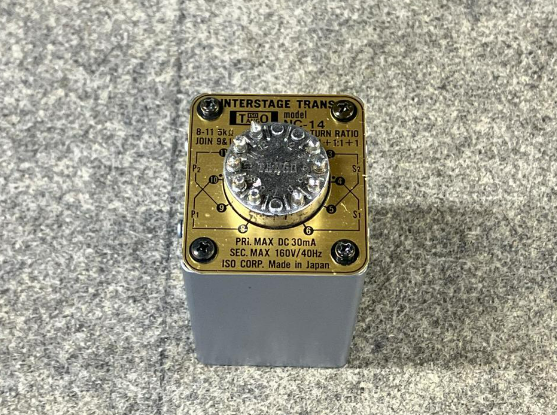 アンプ INPUT TRANS TANGO NC-16 TANGO NC-16 Input Transformers Used Scratches and stains
