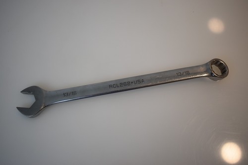 Matco Tools RCL262 13/16" SAE Combination Wrench 12 Point Chrome USA - Picture 5 of 8