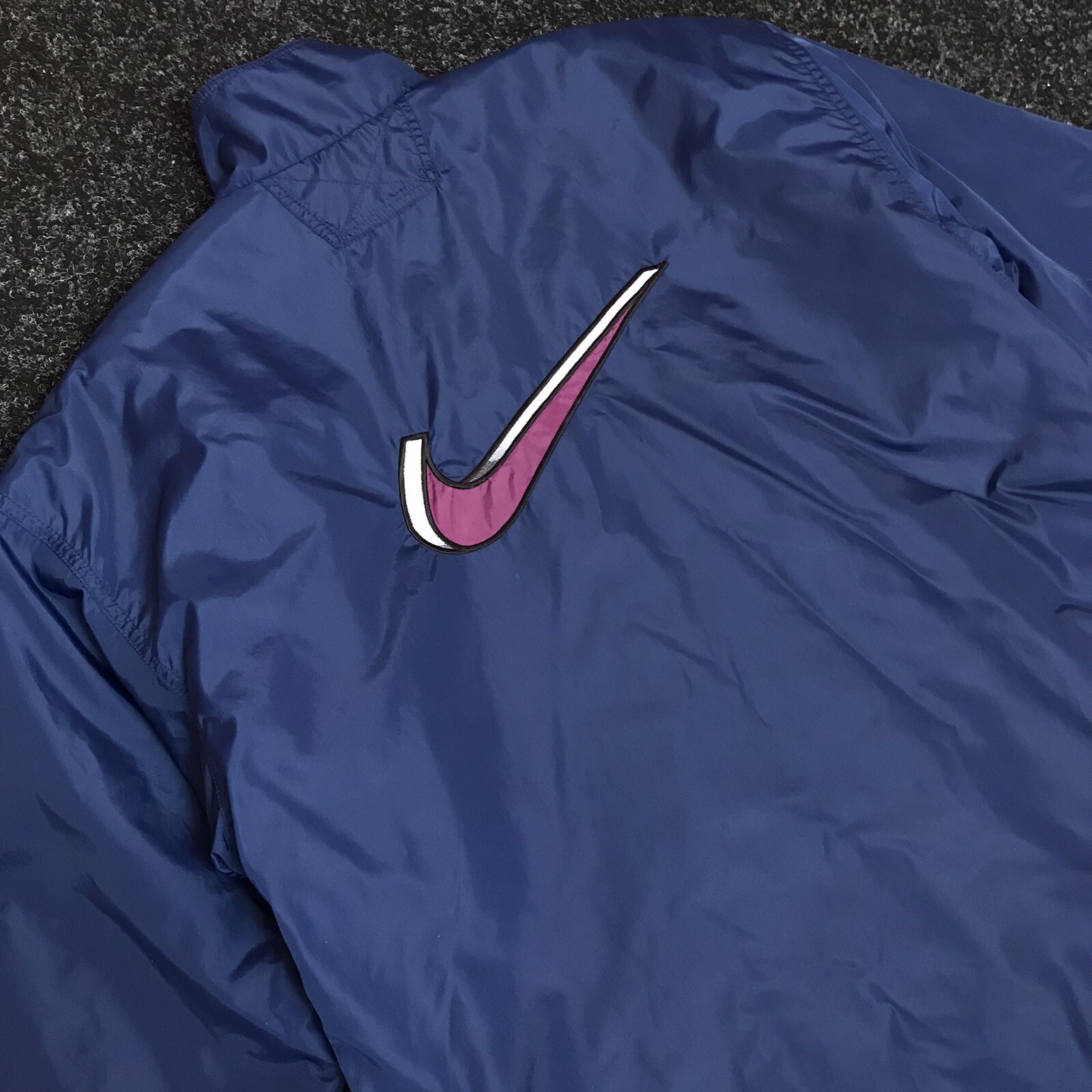 Vintage Nike Big Swoosh Logo Jacket Men 