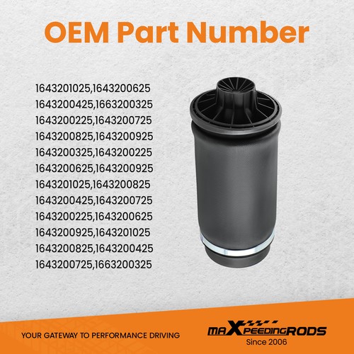 Rear Left/Right Air Ride Suspension Bag for Mercedes Benz X164 GL ML CLASS 06-12 - Picture 8 of 12