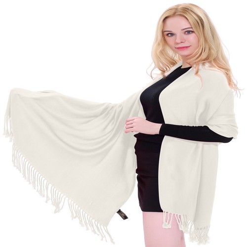 Solid Color Design Shawl Scarf Wrap Stole Throw Shawls Pashmina CJ Apparel *NEW* - Picture 553 of 756