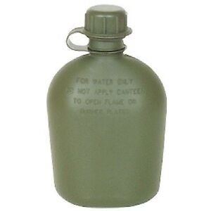 Us Army USMC cantimplora Canteen water bottle verde oliva OD Green