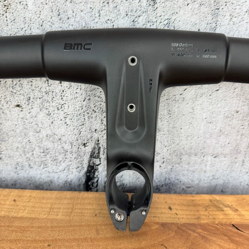 New! BMC CKP ICS 42cm x 100mm Carbon Bike Integrated Handlebar 328g - Picture 12 of 13