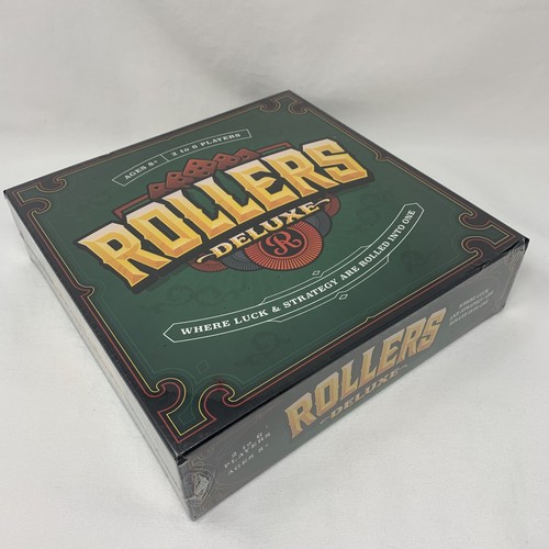Juego de mesa de lujo USAopoly Rollers - Casino Vegas dados suerte totalmente nuevo sellado - Imagen 2 de 4