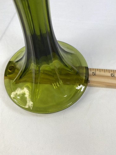 Vintage Indiana Glas gekräuselt Standfuß Bonboniere Schüssel - Bild 5 von 7
