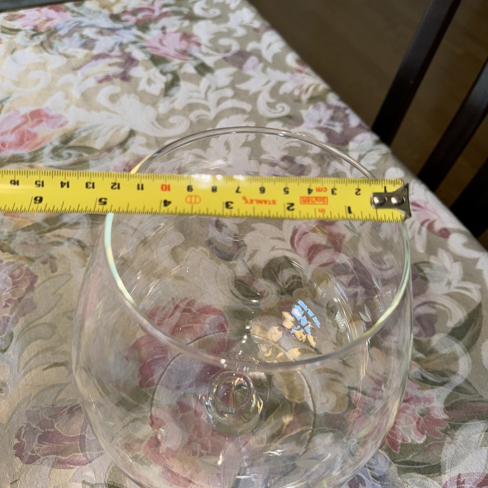 Princess house Crystal large brandy Sifter Vase eBay