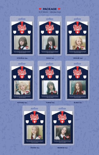 Unis - 2nd remise Mini Album Swicy Keyring version aléatoire