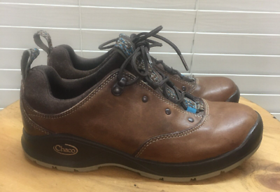 Chacos Tarvia Shoes Womens 7 Brown Leather Oxfords Lace Up Walking Casual Chacos Tarvia Shoes Womens 7 Brown Leather Oxfords Lace Up Walking Casual