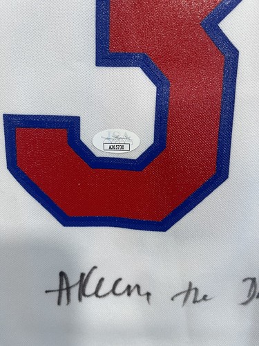 HAKEEM OLAJUWON SIGNED HOUSTON ROCKETS WHITE JERSEY JSA AUTOGRAPH 474/1250 JB - Bild 3 von 5