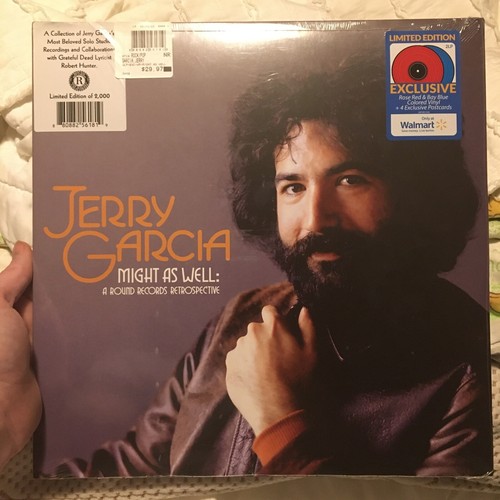 Jerry Garcia "Might As Well" BRAND NEW Rose Red & Bay Blue Vinyl SET! SEALED! - Picture 1 of 2