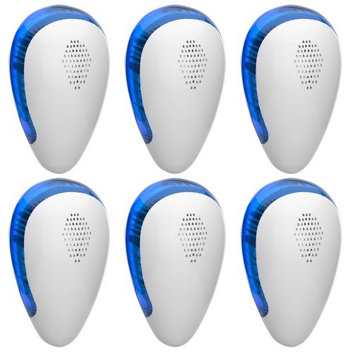 6PCS Ultrasonic Bug Repellent Mosquito Spider Roaches Mice Control