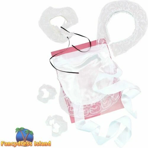 Lace Women's Maid & Waiter Fancy Dresses