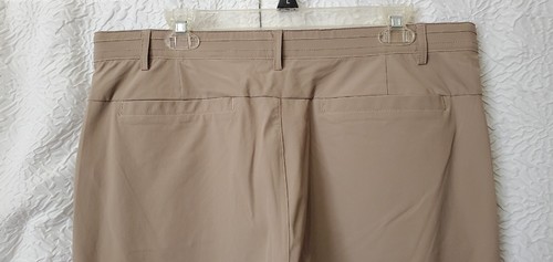 Brady Herren Performance Golf strukturierte Stretchbeige Hose Größe 36 x34 neu mit Etikett - Bild 11 von 15