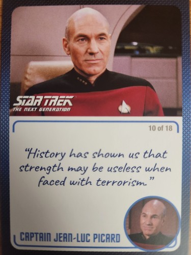 2022 Rittenhouse Star Trek TNG Archivos e Inscripciones BASE (1-8) Tarjeta Selecta - Imagen 8 de 120