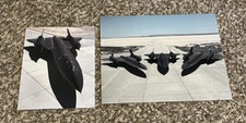 SR-71 Blackbird Photo Lot 8x10 & 11x14 Edwards AFB Aircraft Military X-Men