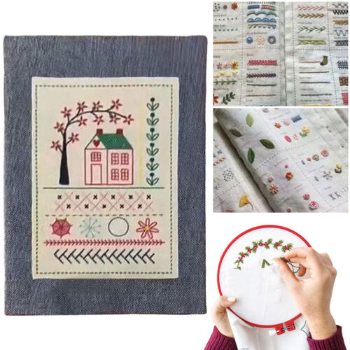 DIY Stitch Book Creative Embroidery Stitches Book for Beginners (Style B) D - Picture 2 of 11