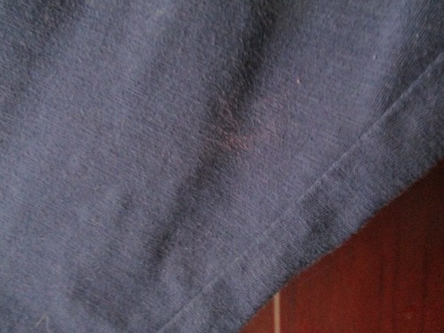 Motherhood Maternity Women's Size XL Solid Navy Blue 3/4 Sleeve Blouse - Picture 9 of 12