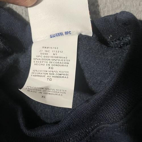 Champion Sweatshirt Youth XL Blue Authentic Athleticwear Pullover Crewneck - Picture 3 of 7