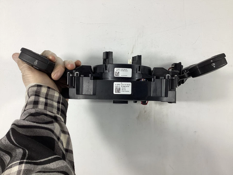 2007-2012 BMW 525I 535i TURN SIGNAL WIPER SWITCH COLUMN UNIT OEM . - Image 3 of 4