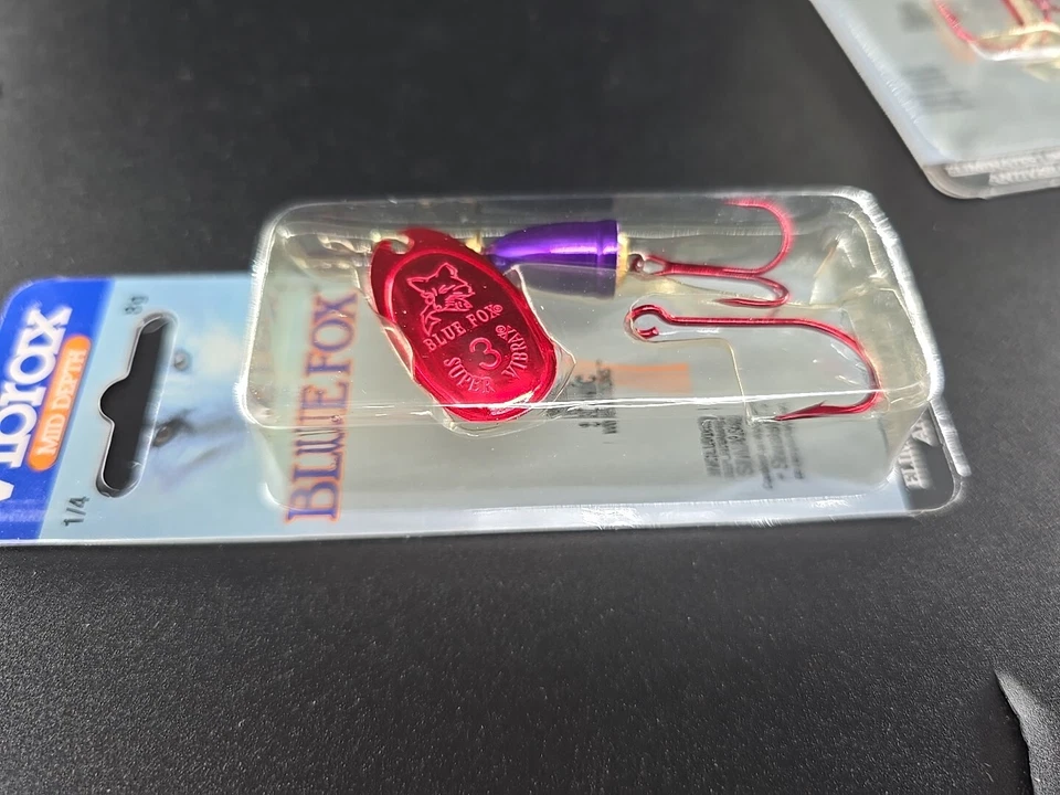 3 - Nuevo en paquete Blue Fox Vibrax Classic Spinner’s #3, 1/4 oz. ~ BFRH3 RMP Foto 4 de 4