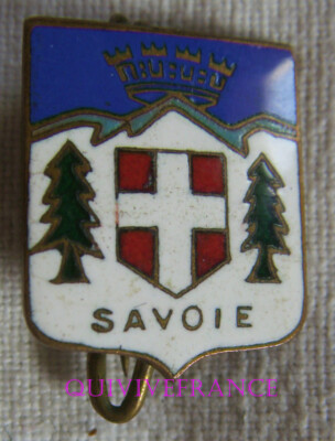 Insigne émaillé Ski Savoie – Pin's Tourisme Vintage
