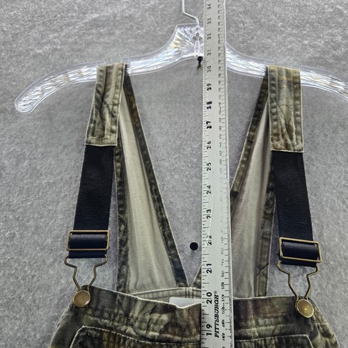 Outfitters Ridge Boys Pants 3XL Green Camo Overall Hunting Sleeveless 29" Inseam - Picture 6 of 10