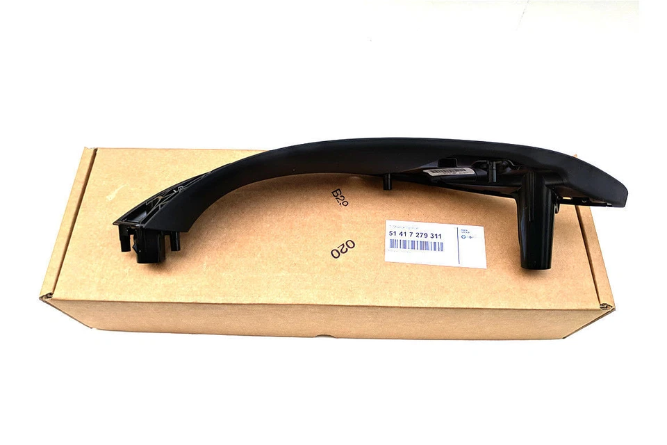 BMW F30 F80 F31 F32 F33 F35 12-17 MOLDURA INTERIOR PUERTA-TIRADOR DELANTERO IZQUIERDO NEGRO Foto 2 de 3