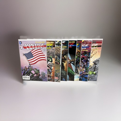 NM Justice League of America #1 - 8 (including 7.1 - 7.4) 2013 DC Comics - Picture 2 of 15