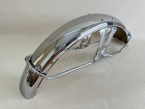 1969-1975 Suzuki T500 Front Fender. Su T500 Titan New Mud Guard. 53100-15101 Rep - Picture 5 of 24