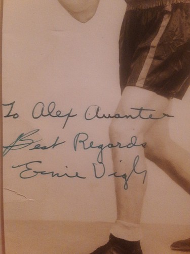 Ernest Vigh Vintage Signed Boxing Middleweight Contender 1938 - 第 2/3 張圖片