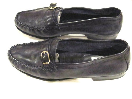 Bruno Magli Men's Shoes, Size 8M, PAVIA #09640, Blue/Black, Boxed - Picture 2 of 7