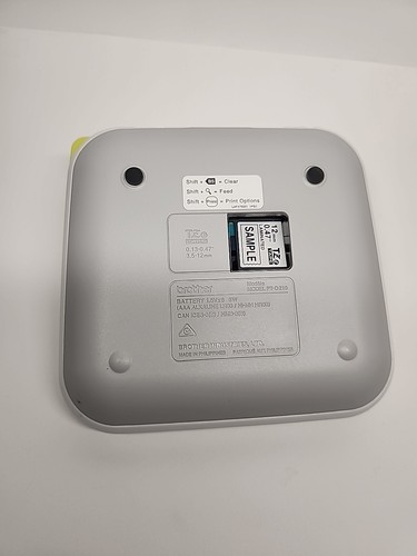Brother PTD210 P-Touch Easy Compact Label Maker - White - Picture 3 of 3