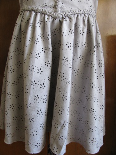 Anthropologie Vessel by timo women’s lined gray summer dress size 2 - Picture 5 of 9