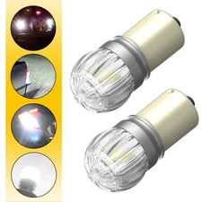 CANBUS 1156 LED Turn Signal Light Bulbs US Stock 6000K White Anti Hyper Flash