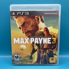 Max Payne 3 (Sony PlayStation 3, 2012) CIB (Tested/Working)