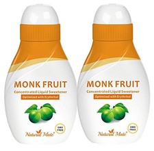 Monk Fruit Liquid Sweetener Made with 100 Monk Fruit Extract and Optimized w...