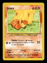 Vulpix 91/105 Neo Destiny Common
