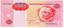 ANGOLA P-137 1000 Kwacha 1995 UNC Lemberg