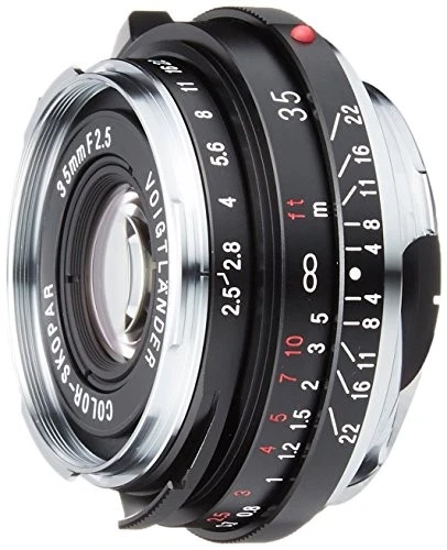 Voigtlander Unique Longueur Focale objectif Grand Angle Color-skopar 35 mm F 2.5